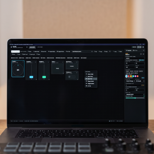 VLive Drag-and-Drop Surface Builder