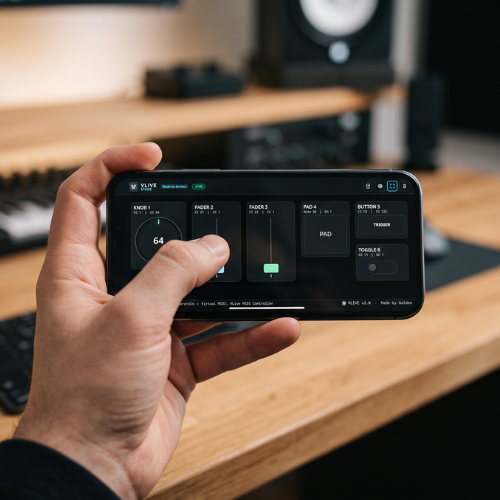 VLive Ultra-Low-Latency Touch Surface