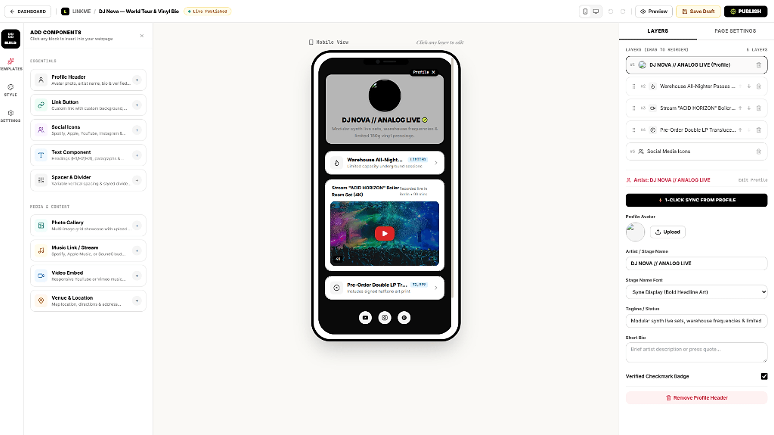 Obhiyon Mobile Digital Pass & Component Staging