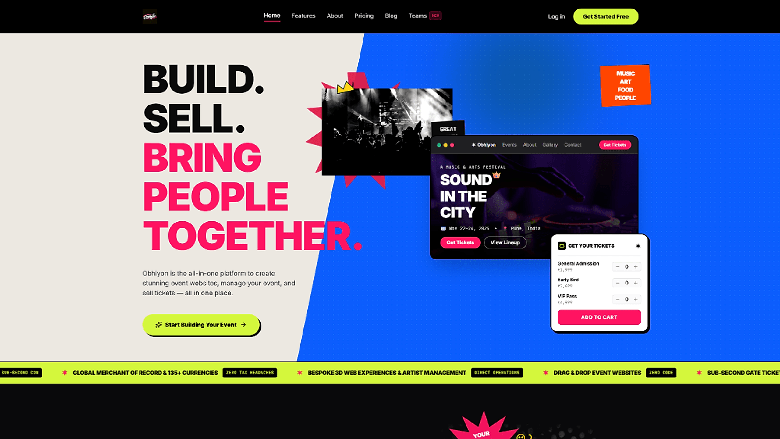 Obhiyon Event & Ticketing Platform